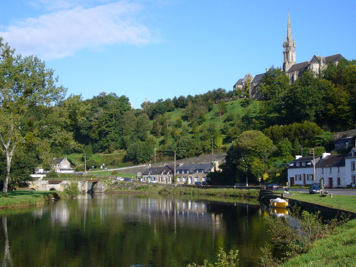Châteauneuf-du-Faou dans le Finistère