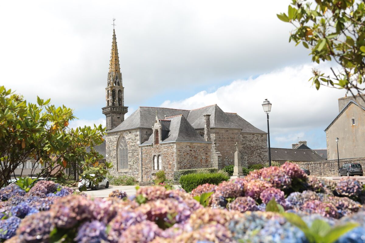 Dinéault dans le Finistère