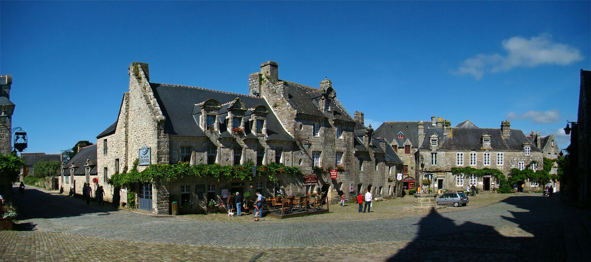 Locronan dans le Finistère