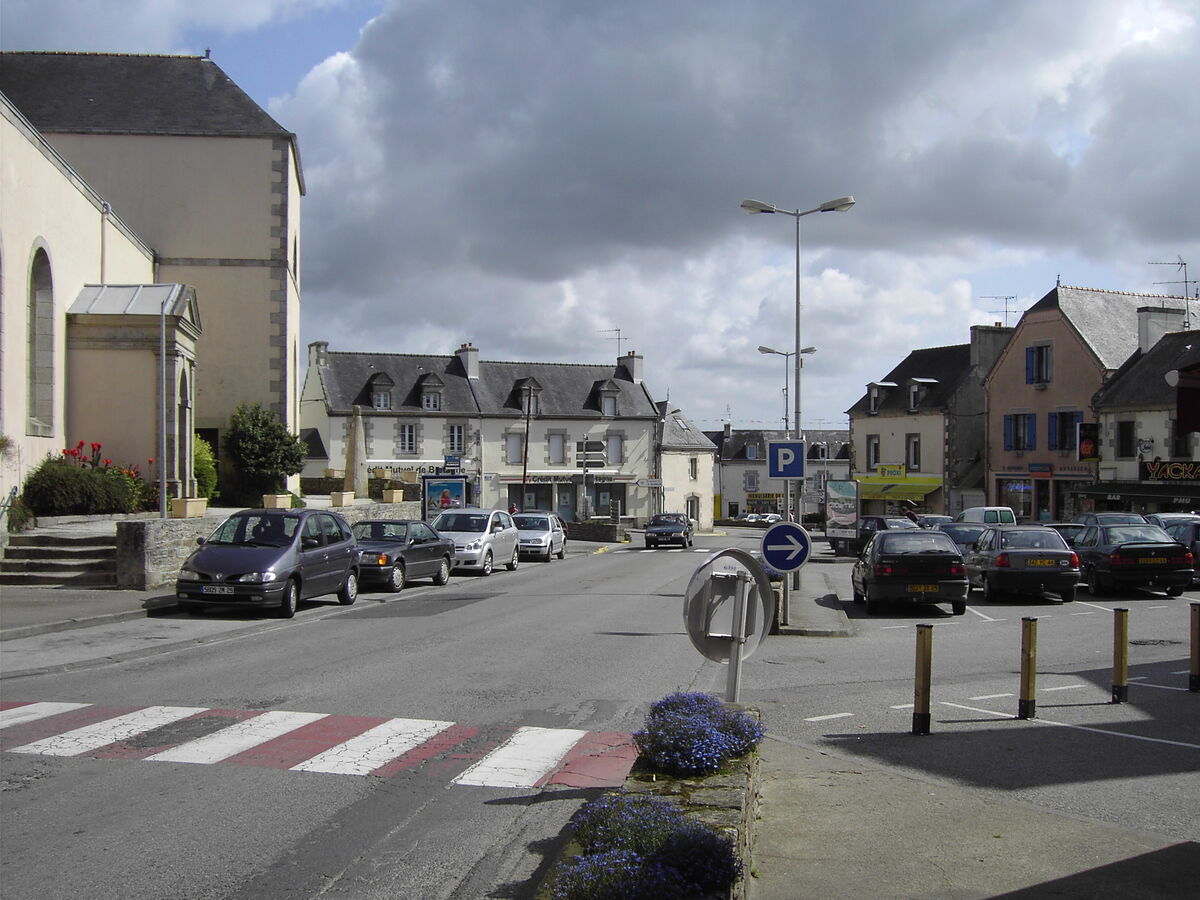 Plonéour-Lanvern dans le Finistère