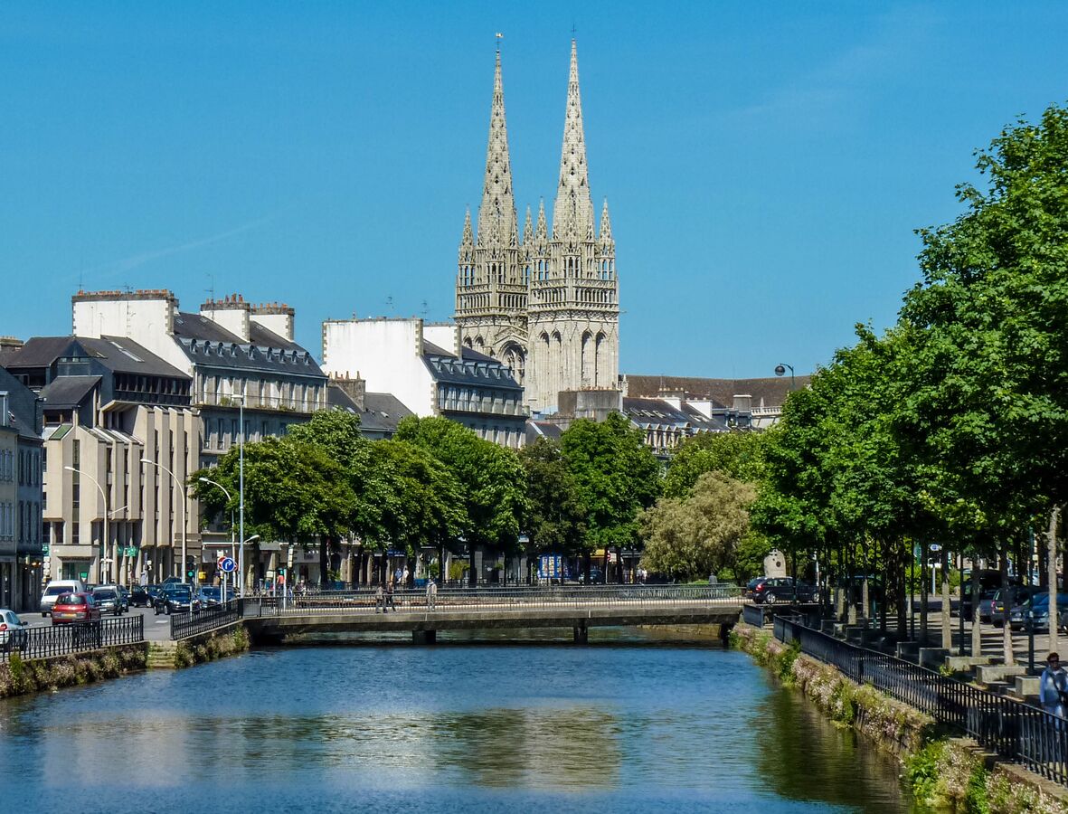 Quimper dans le Finistère